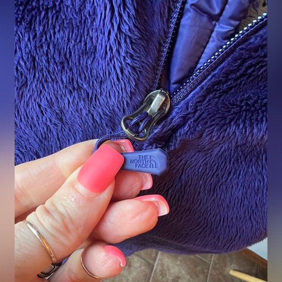 THE NORTH FACE Purple Mod-Osito Fleece Zip Jacket - Picture 7 of 11